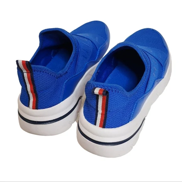 Tommy Hilfiger Blue Fina Slip On Sneakers Women's Size 9 New - Picture 11 of 17